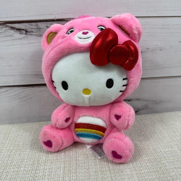 Hello Kitty x Care Bears Plush 8" - Picture 1 of 5